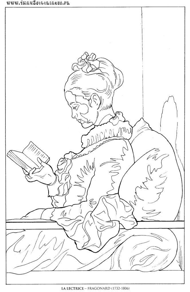 Fragonard - La Lectrice