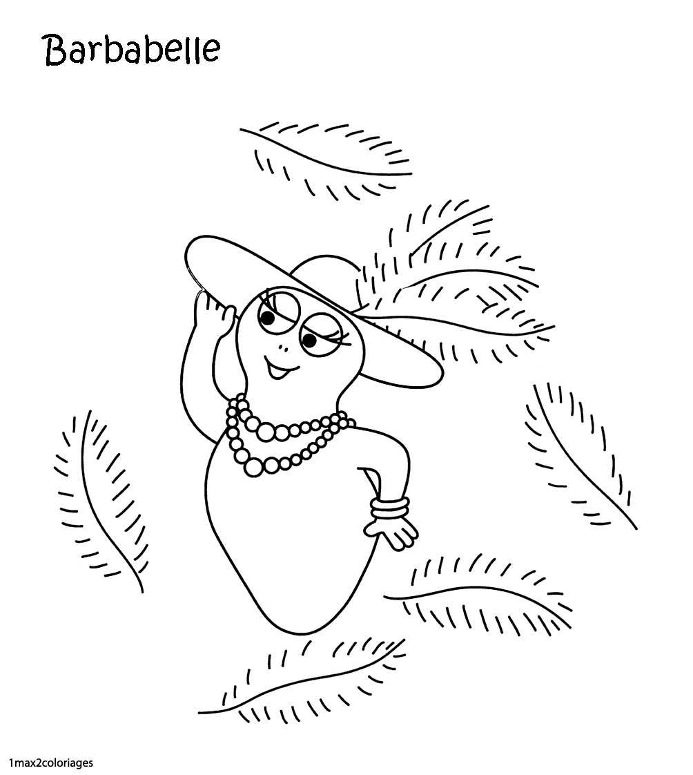 coloriages Barbabelle