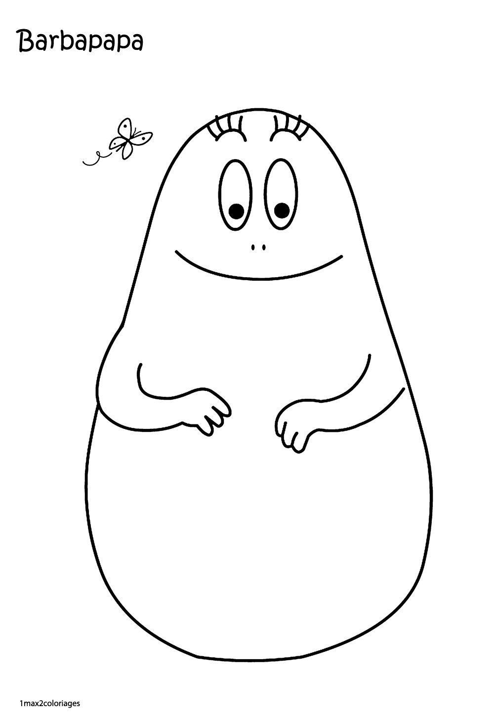 coloriages Barbapapa