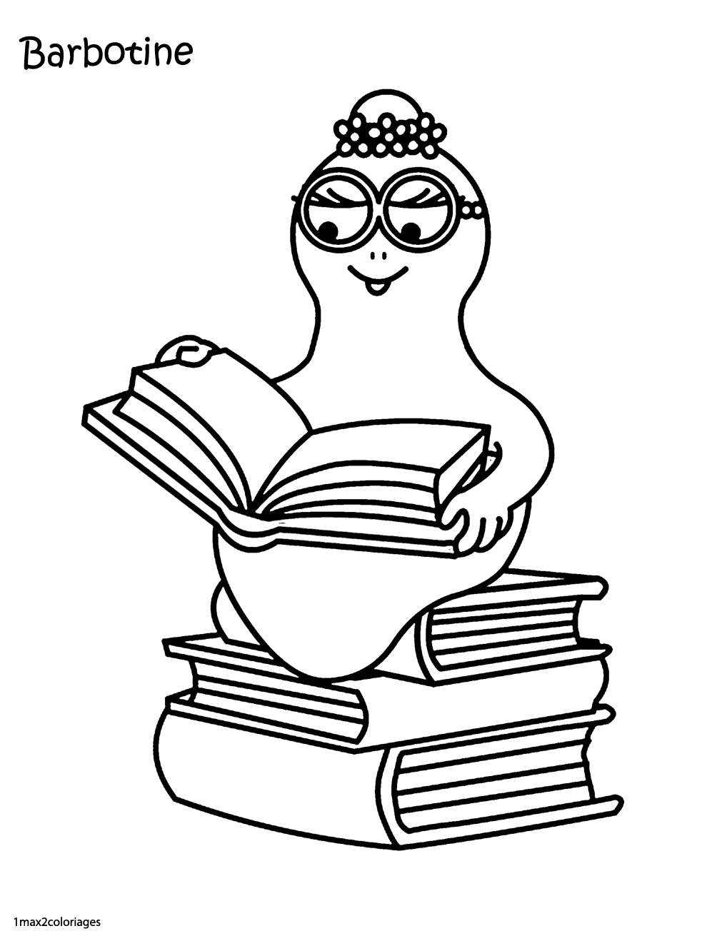 coloriages Barbapapa