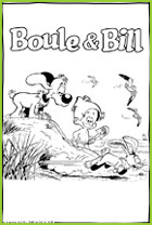 boule et bill a la plage