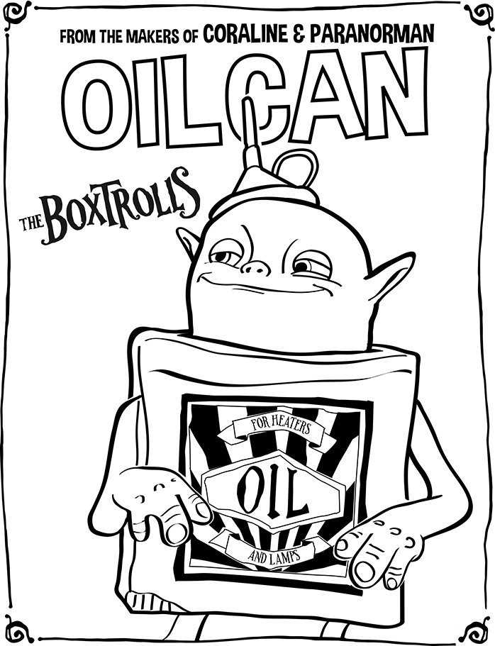 coloriage the boxtrolls