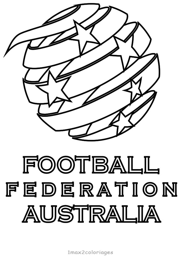 logo coupe du monde L'équipe de football d'Australie