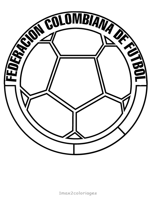 logo coupe du monde équipe de football de Colombie