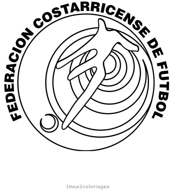 logo coupe du monde équipe de football de Costa Rica