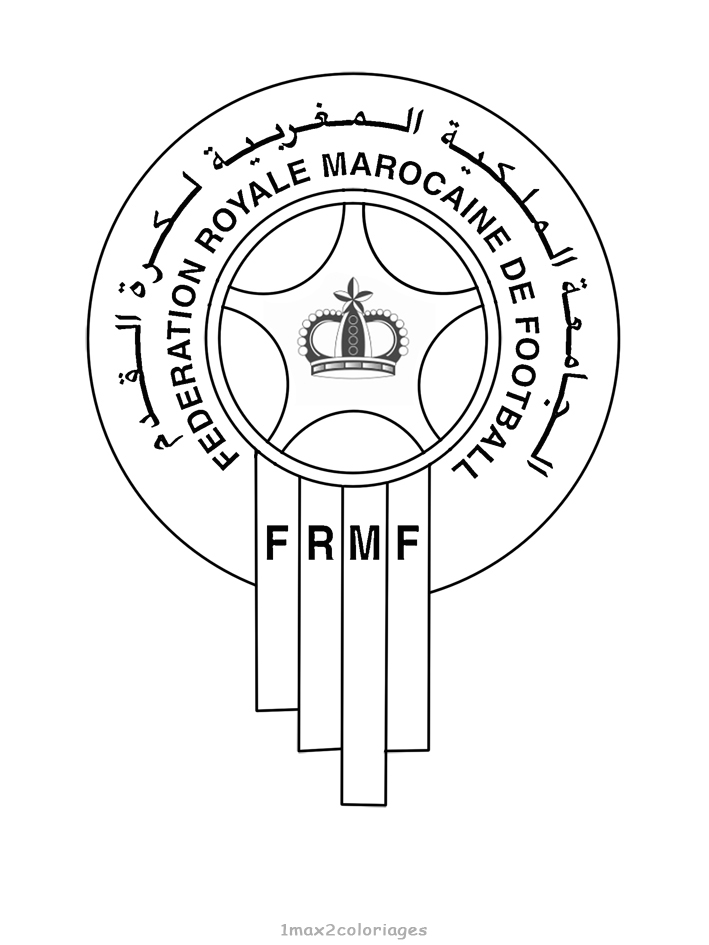 logo coupe du monde équipe de football de maroc