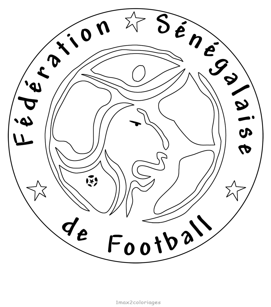 logo coupe du monde équipe de football de Sénégal