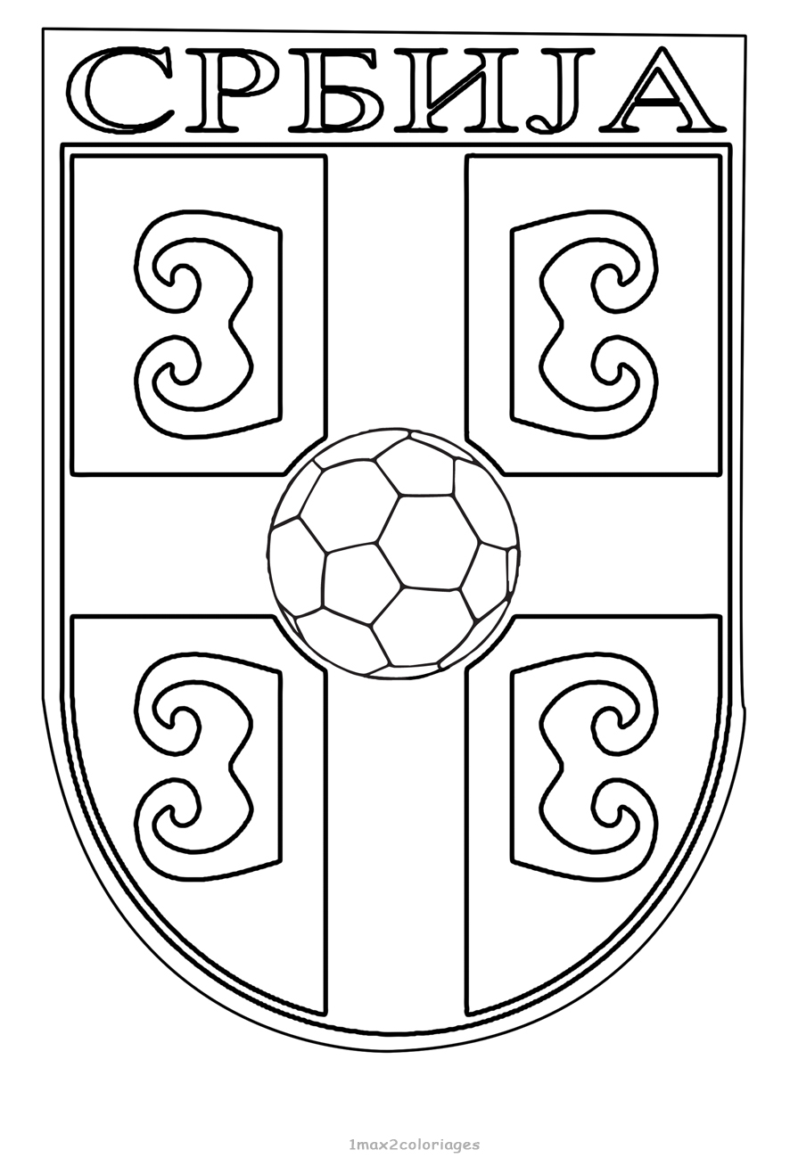 logo coupe du monde équipe de football de serbie