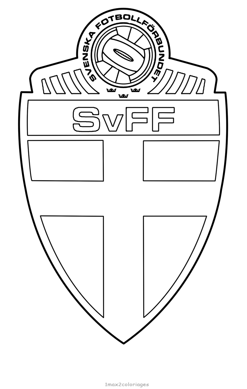 logo coupe du monde équipe de football du suede