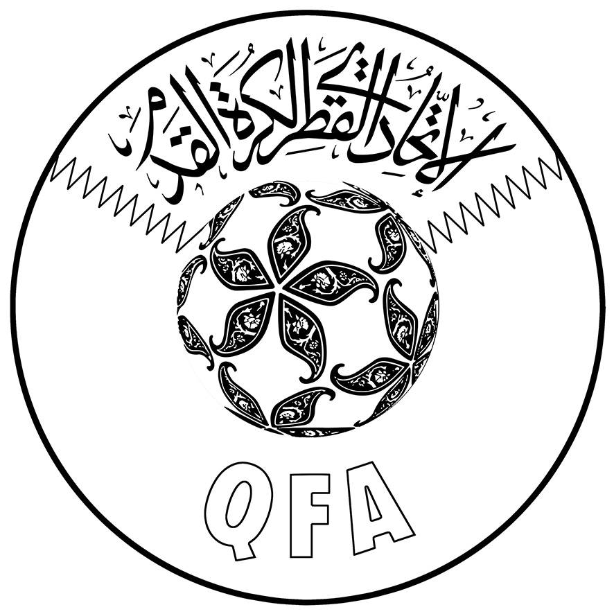 logo coupe du monde équipe de football du qatar