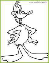 coloriage daffy duck le canard