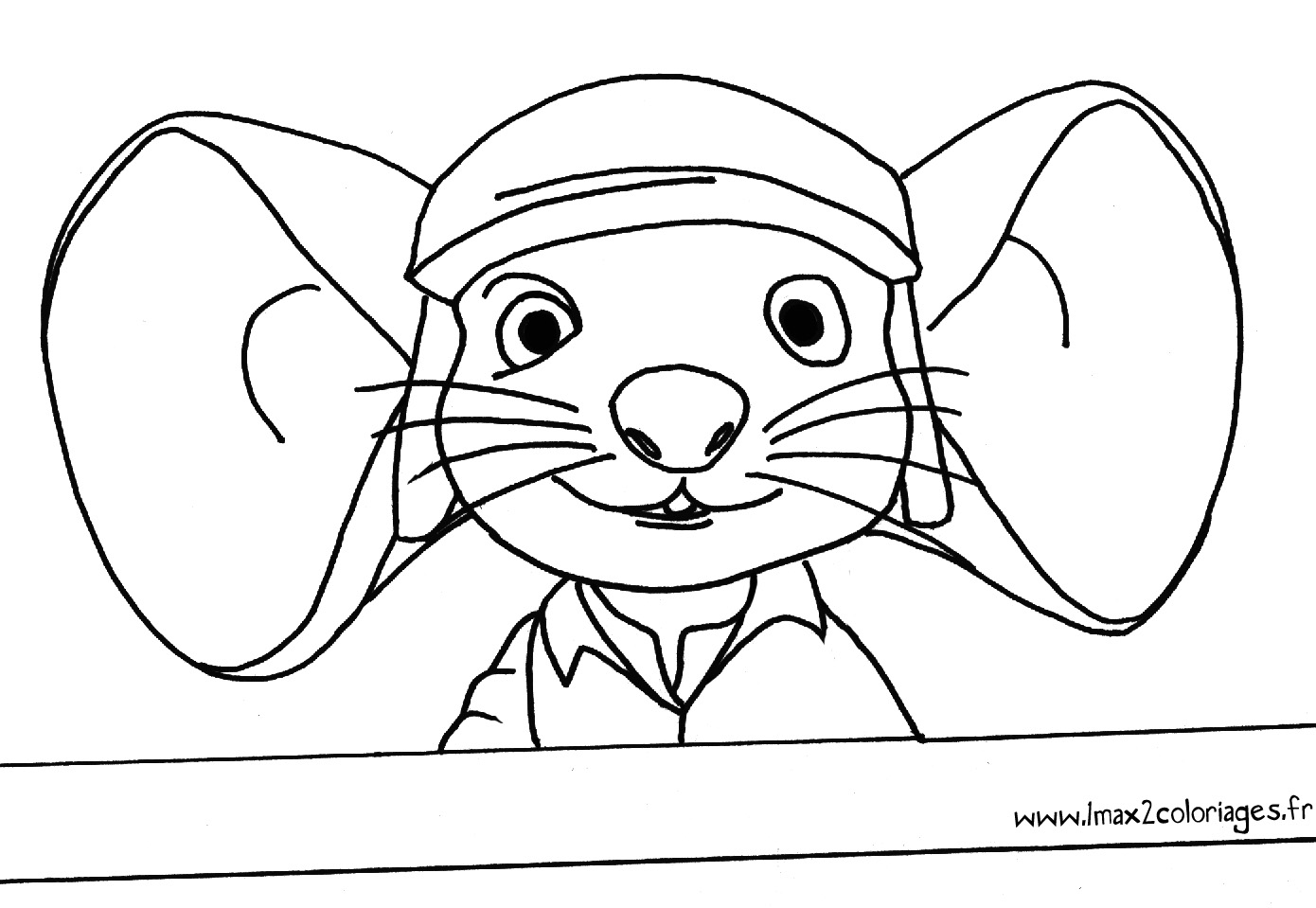 tale of desperoux coloring pages - photo #14