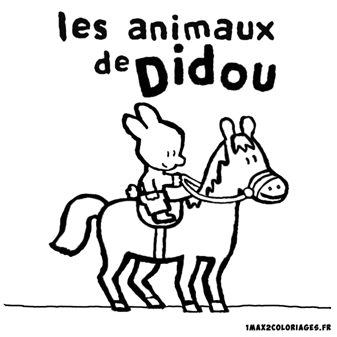 coloriage Les animaux de Didou 