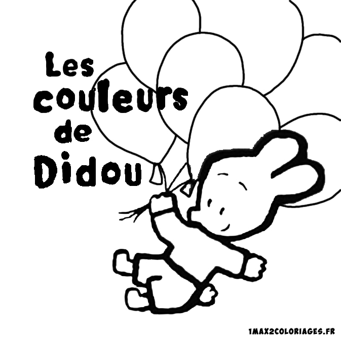 coloriage les couleurs de Didou 