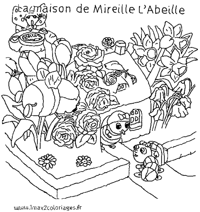 La maison de mireille l'abeille