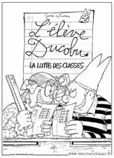 Coloriages De L l ve Ducobu Le Cancre De La Classe