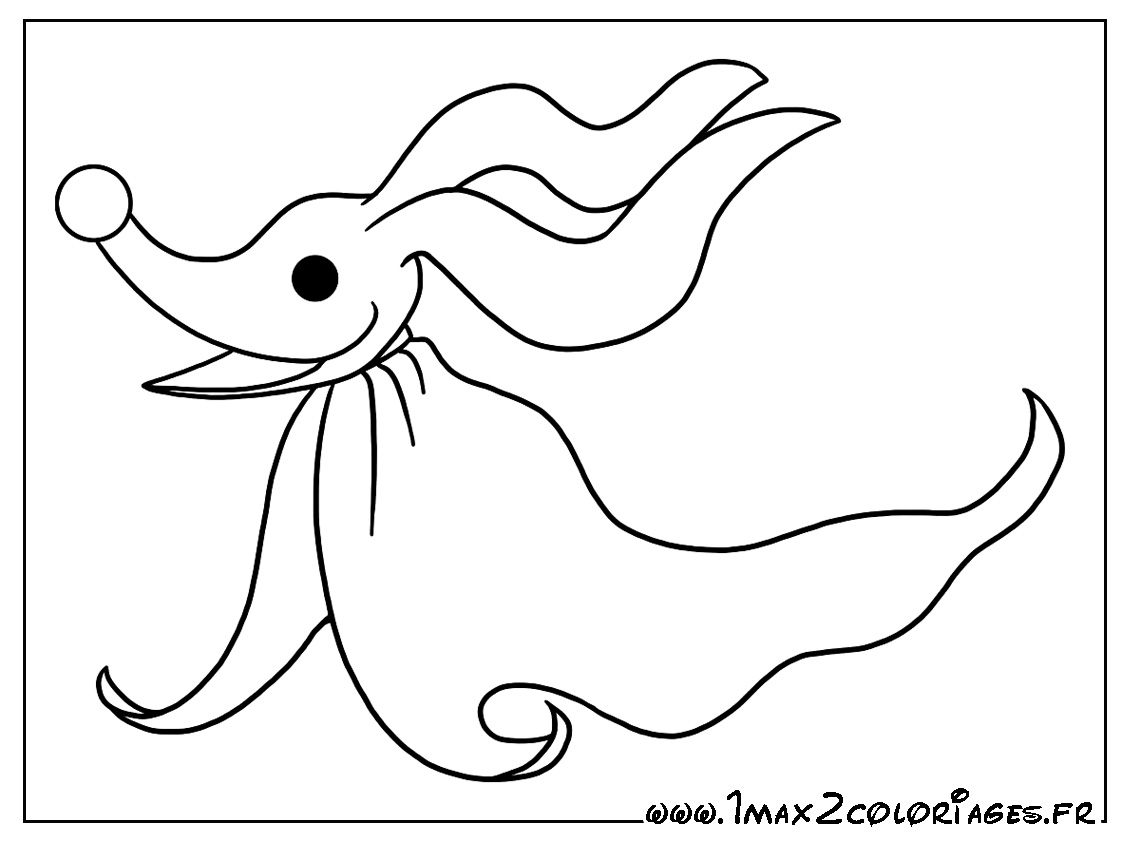 jack the nightmare before christmas coloring pages - photo #30