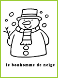 mon premier imagier le bonhomme de neige