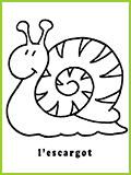 mon mremier imagier l'escargot