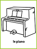 mon premier imagier le piano