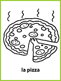 mon premier imagier la pizza