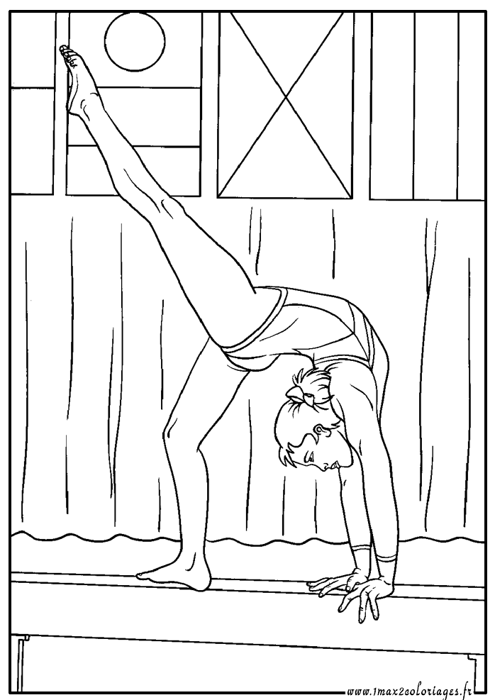 Gymnastique artistique féminine - Agrés - La poutre