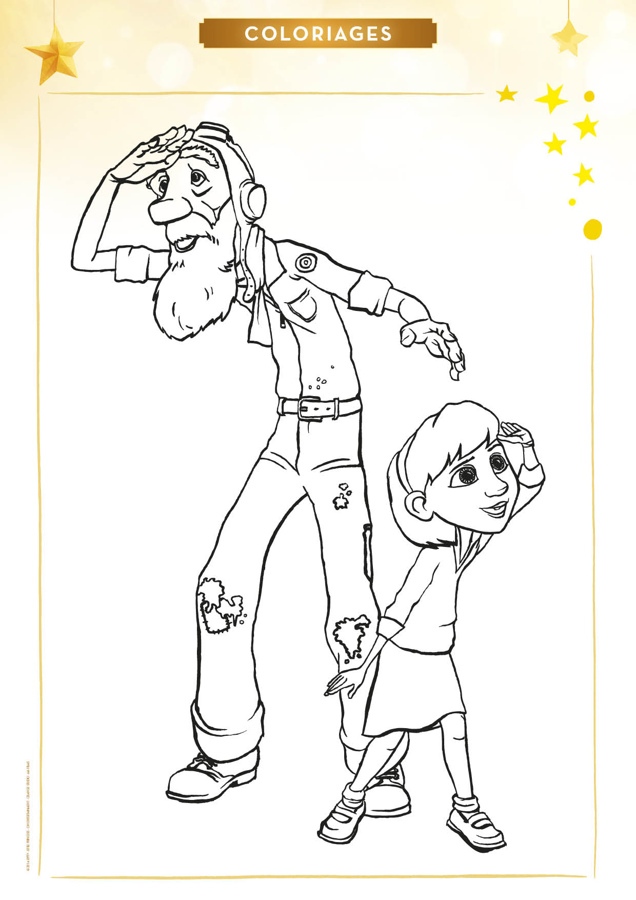 Le Petit Prince L'aviateur et la petite fille