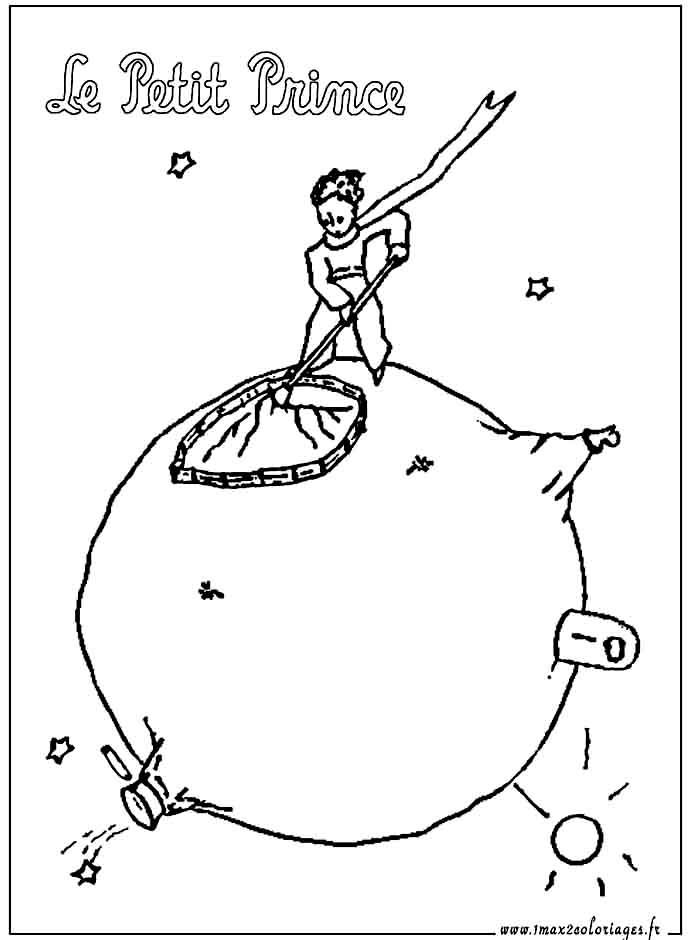 Coloriage Petit Prince A Imprimer