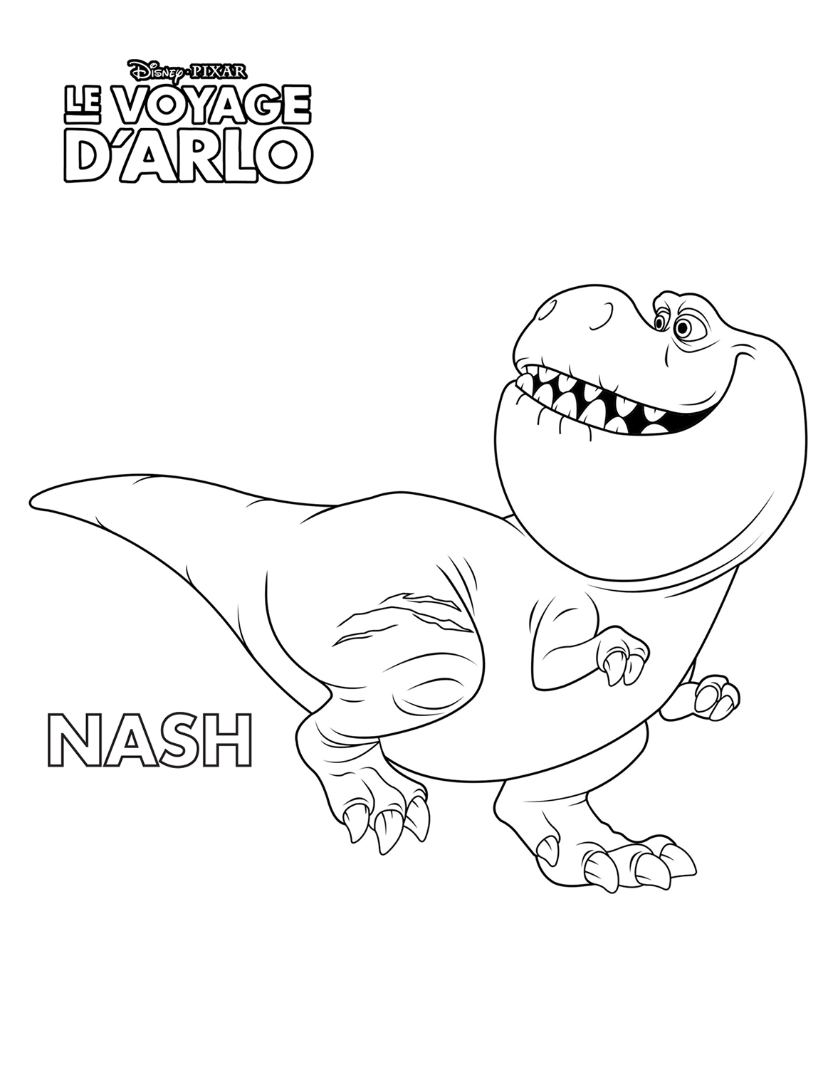 Nash est un Tyrannosaure mâle