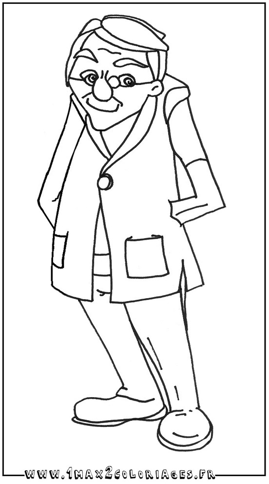 Docteur K coloriage