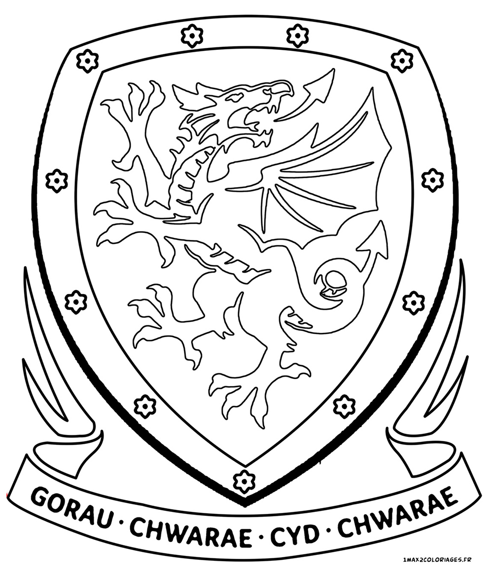 logo euro 2016 du Pays de Galles