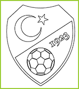 coloriage logo de la turquie