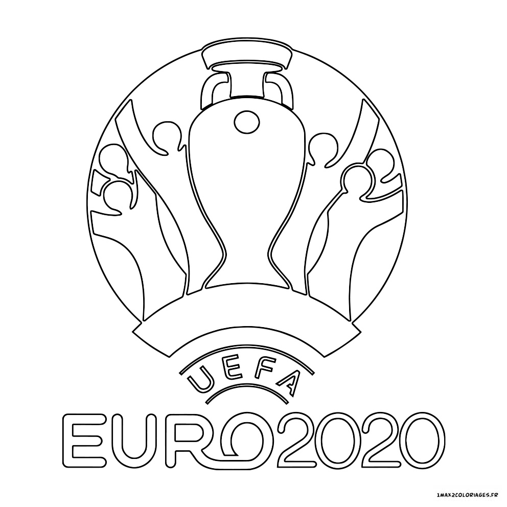Logo officiel de l'euro 2020