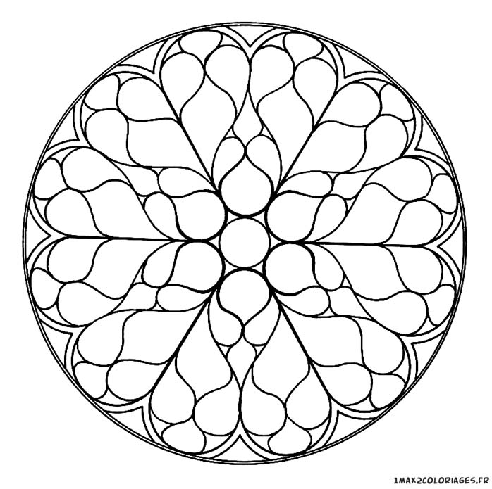 coloriage mandalas