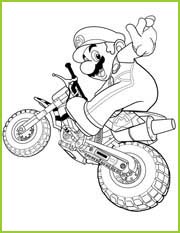 coloriage mario bros