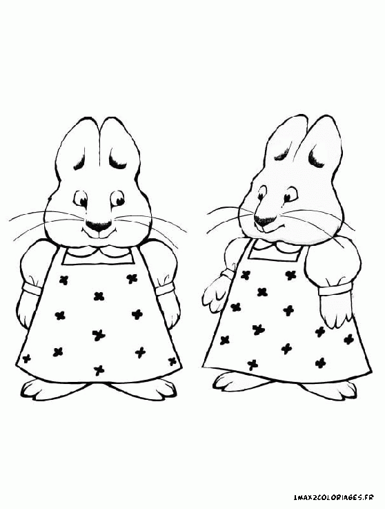 Coloriages max et ruby 13