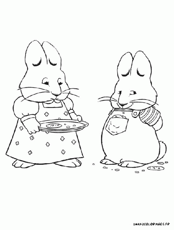 Coloriages max et ruby 16