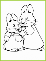 coloriage max et ruby