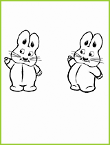 coloriage max et ruby