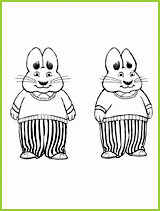 coloriage max et ruby