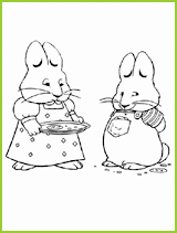 coloriage max et ruby