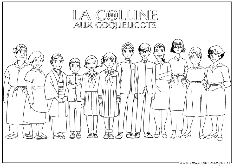 STUDIO GHIBLI - LA COLLINE AUX COQUELICOTS