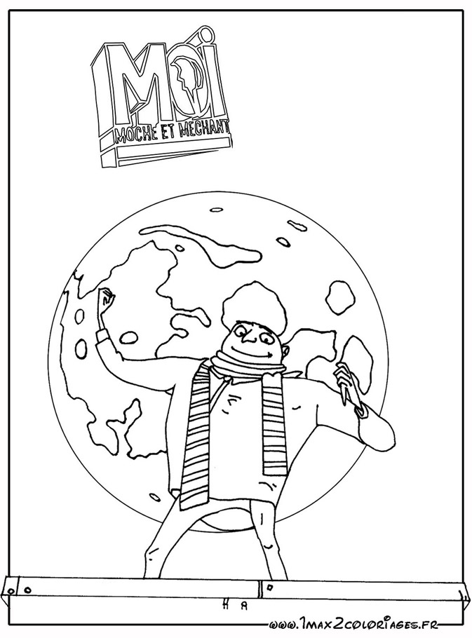 coloriage despicableMe coloring page