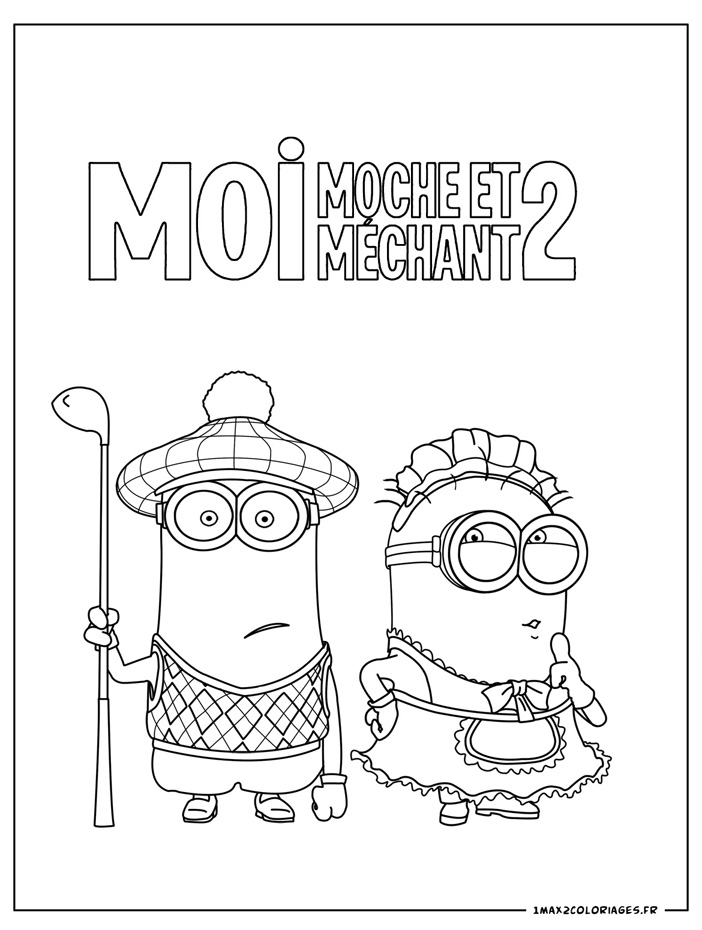 Coloriage En Ligne Minion
