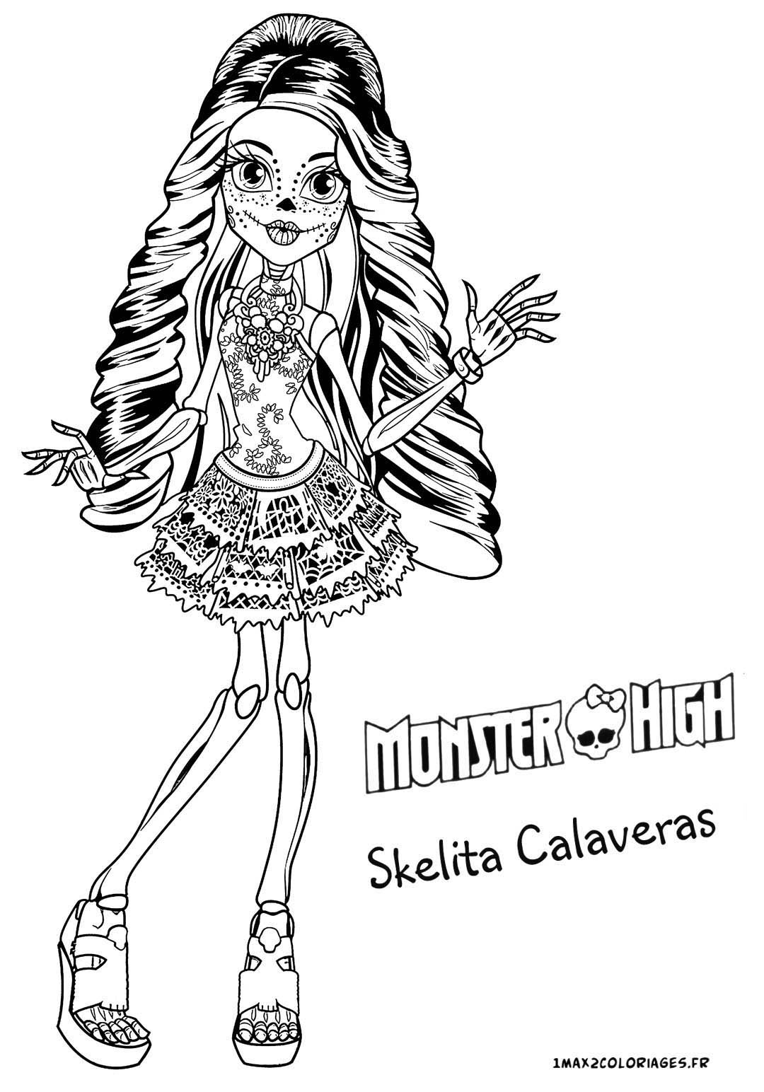 coloriage monster high