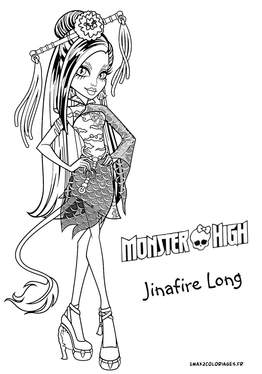 coloriage monster high