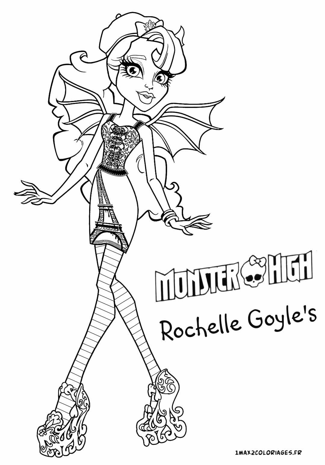 coloriage monster high