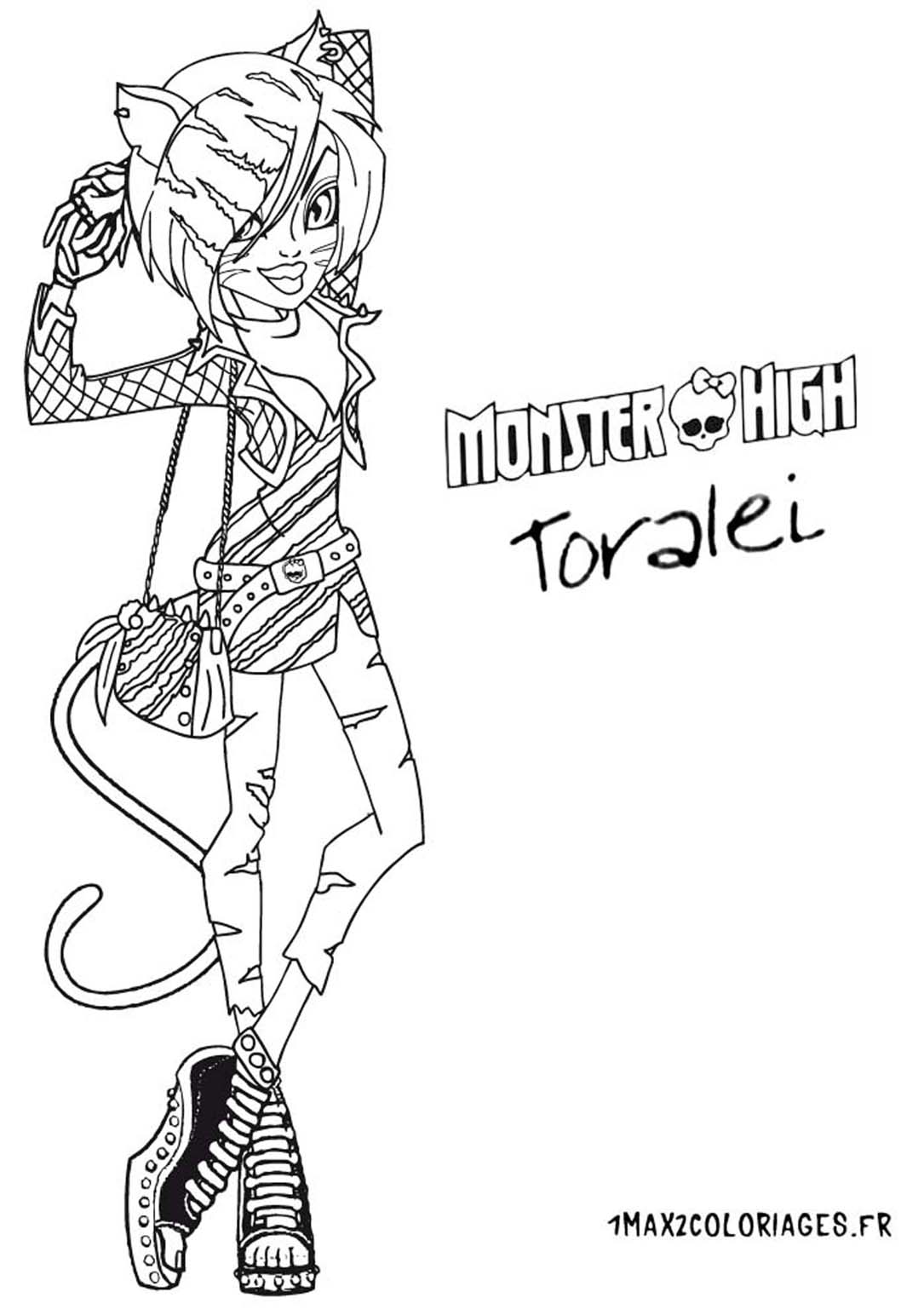 nouvelle poupee monster high Toralei