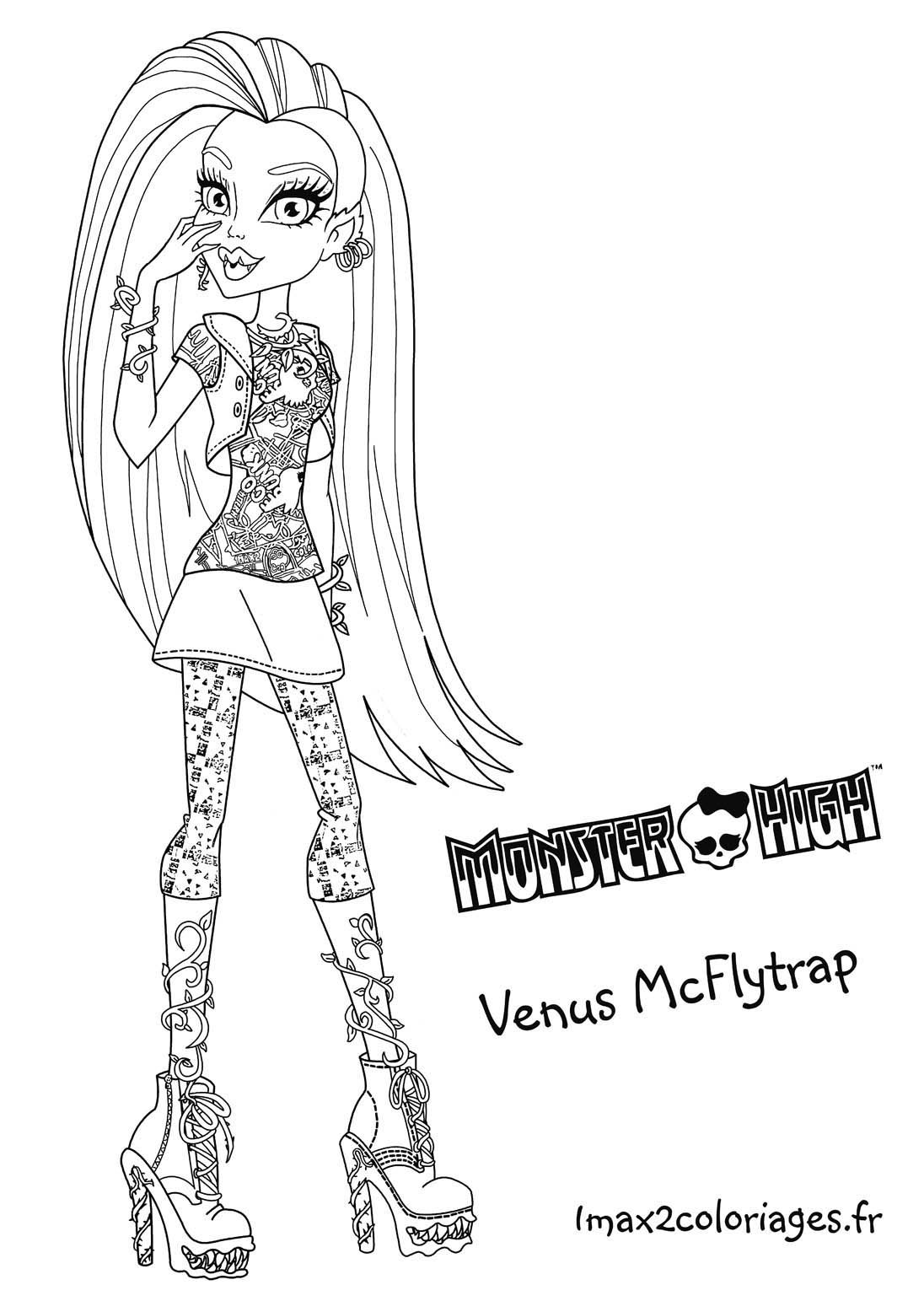 coloriage monster high