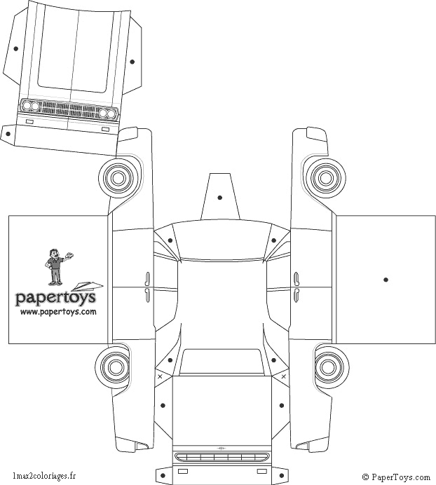 papertoys a imprimer